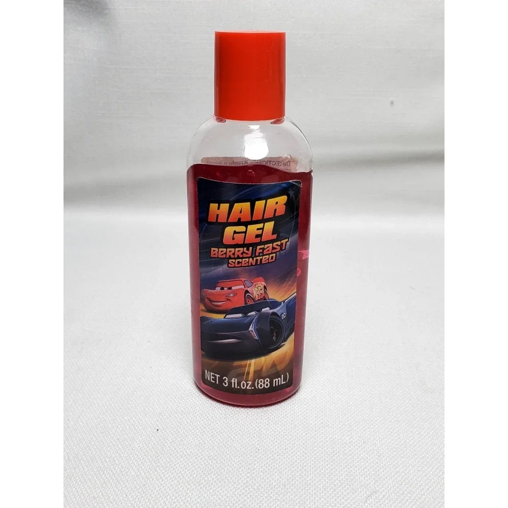 Disney Pixar Cars Lightning McQueen Hair Gel Berry Fast Scented DISCONTINUED 3oz